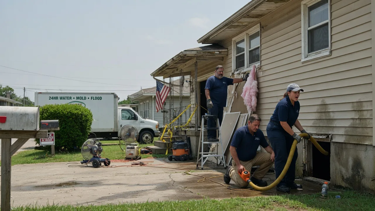 Water Damage Repair in Clayton, IN near me